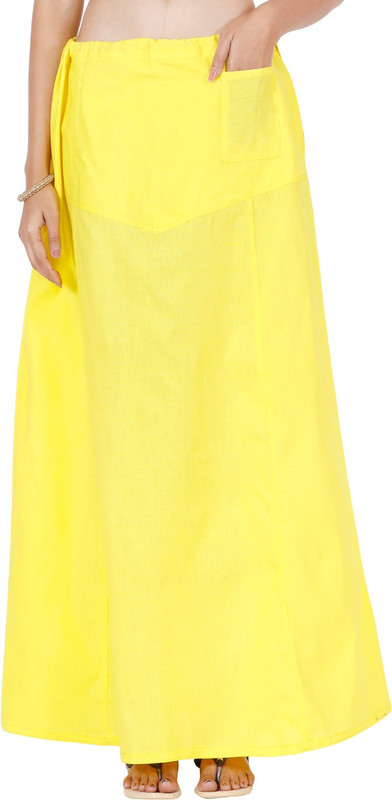 JISB Peticoat with Pocket F Cotton Blend Petticoat(XL)