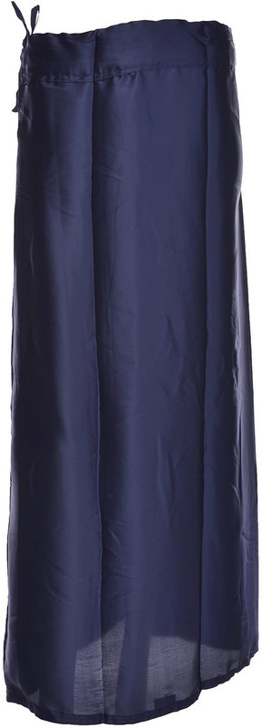 MSM mmNavyBlueXL Satin Blend Petticoat(XL)