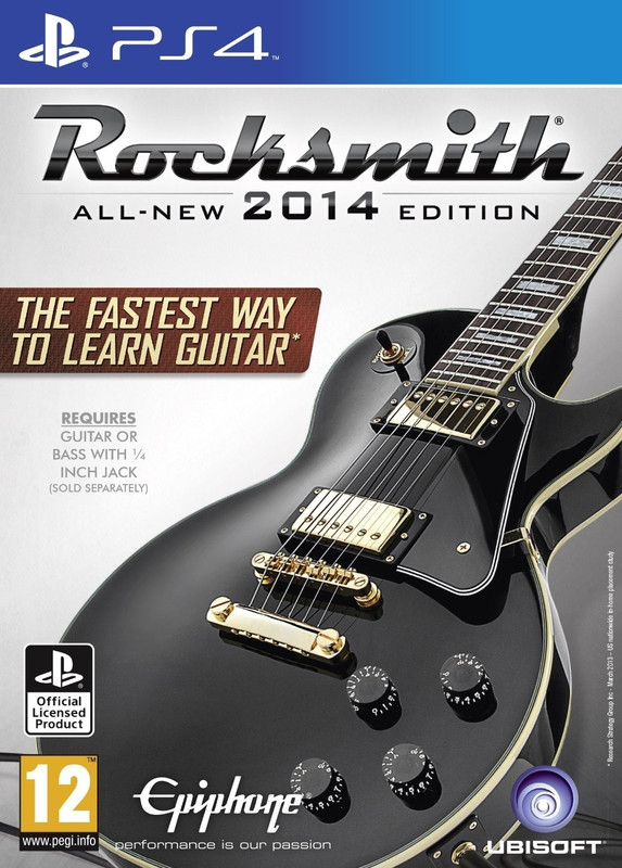Rocksmith 2014 Includes Real Tone Cable(for PS4)