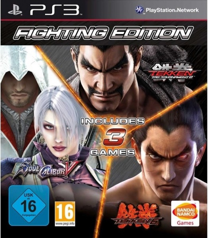 Tekken 6 / Tekken Tag Tournament 2 / Soulcalibur V(for PS3)