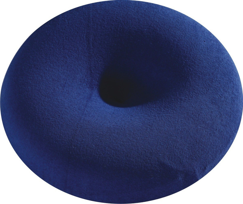 Springwel Solid Donut Pillow Pack of 1(Blue)