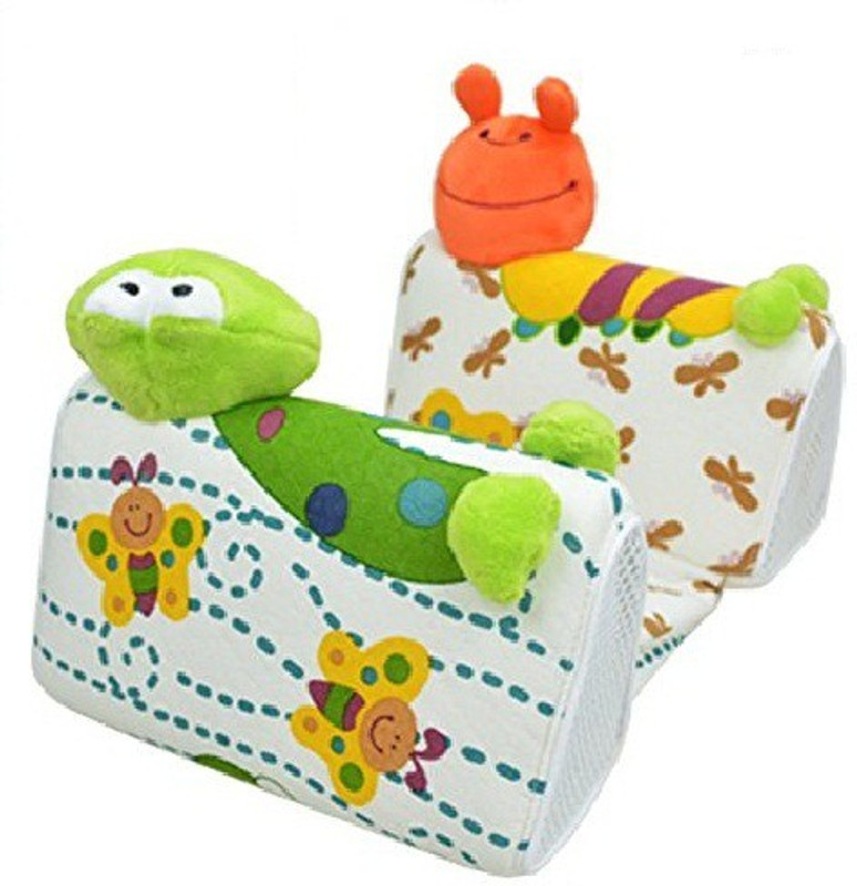 kidihop Polyester Pellets na Bed/Sleeping Pillow(Multicolor)