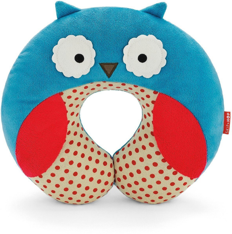 WonderKart Owl Baby Pillow Pack of 1(Blue)
