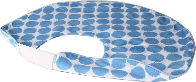 Bacati Geometric Print Feeding/Nursing Pillow Pack of 1(Blue)