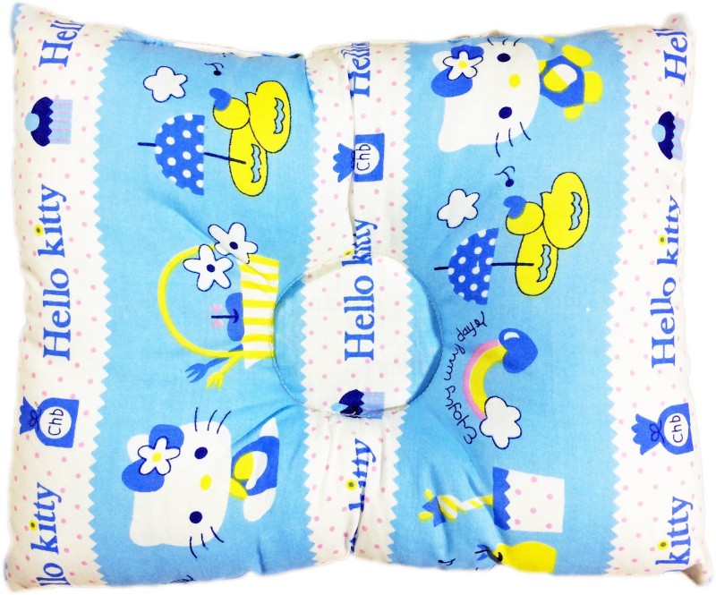 Babysid Collections Polyester Fibre Hello Kitty Bed/ing Pillow(Multicolor)