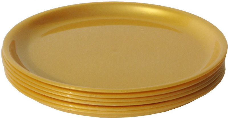 Incrizma 2111LG Dinner Plate(Pack of 6, Microwave Safe)