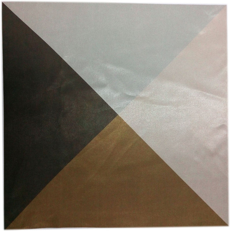 Blacksmithh Checkered Satin Blend Pocket Square