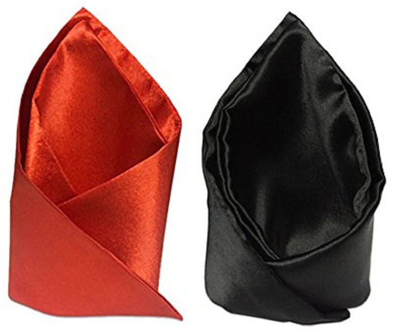 Bsquare Solid Cotton Blend Pocket Square