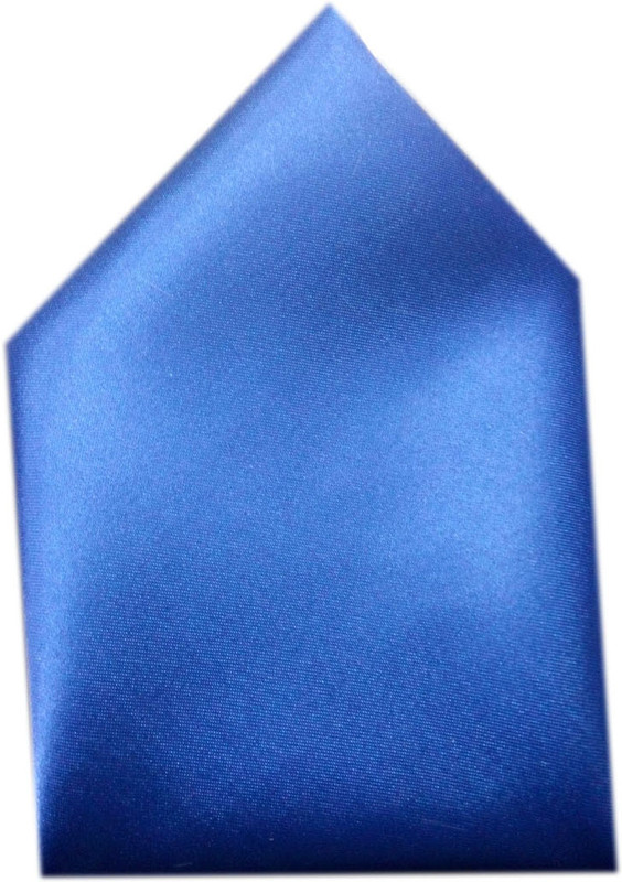 Blacksmithh Solid Satin Blend Pocket Square