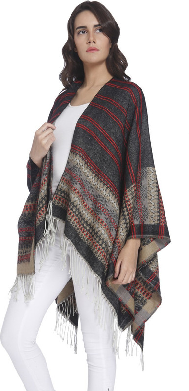 Vero Moda Acrylic Blend Poncho