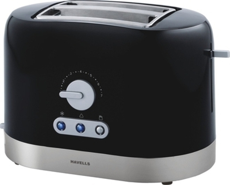 Havells Ovale Pop Up Toaster(Black)