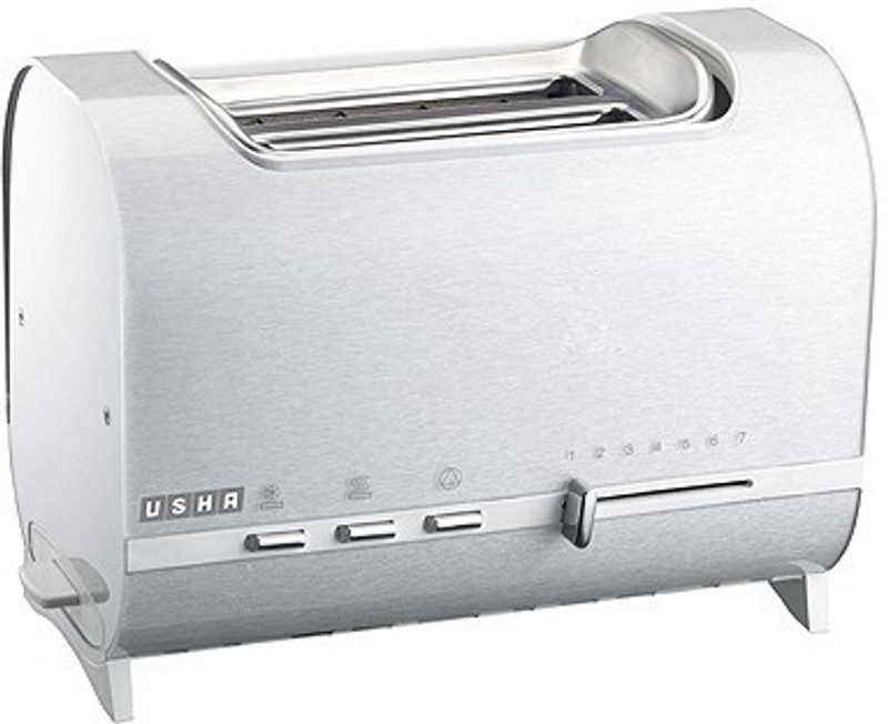 Usha PT 3210P 800 W Pop Up Toaster Usha PT 3210P 800 W Pop Up Toaster
