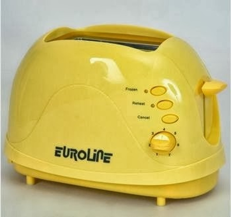 Euroline 2 Slice - with Smily 750 W Pop Up Toaster