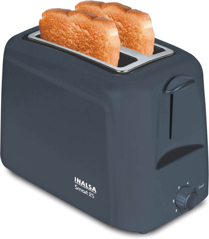 Inalsa Smart 2S 750 W Pop Up Toaster(Black)