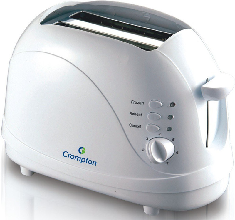 Crompton CG-PT23-I 700 W Pop Up Toaster(White)