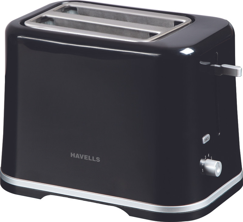 Havells Crescent 700 W Pop Up Toaster(Black)