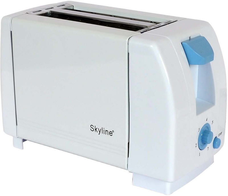 Skyline VTL-7021 750 W Pop Up Toaster(White)