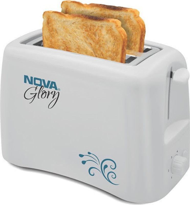Nova NBT-2306 800 W Pop Up Toaster(Grey)