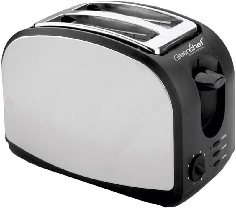 Greenchef GCPT 1000 W Pop Up Toaster(Black) Greenchef GCPT 1000 W Pop Up Toaster(Black)