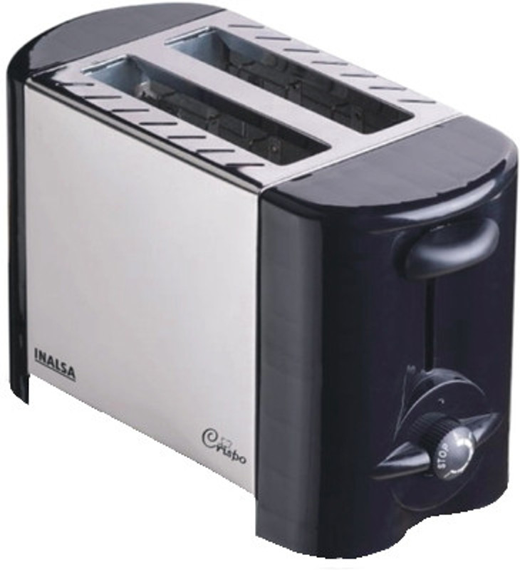 Inalsa Crispo 750 W Pop Up Toaster(Black)