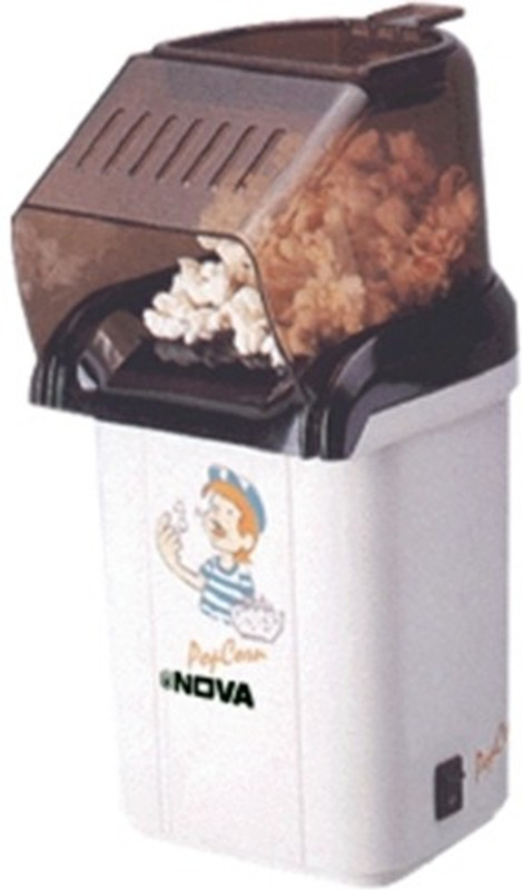 Nova Hot Air Popper NPC-1212 8.4 L Popcorn Maker(White)