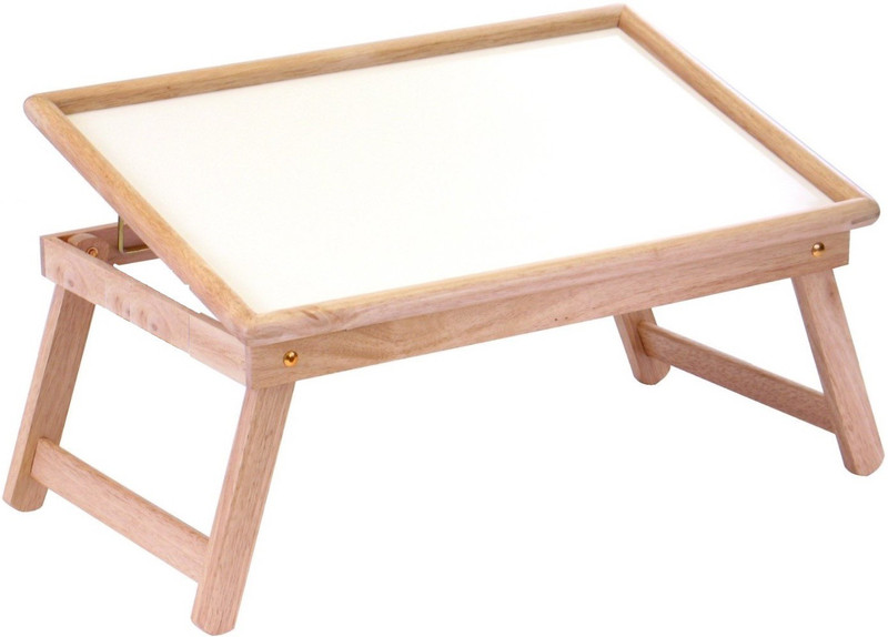 Table Mate II MULTIPURPOSE WHITE TOP BEDMATE ADJUSTABLE FOLDING KIDS HOME OFFICE READING WRITING STUDY MATE Engineered Wood Portable Laptop Table(Finish Color - Brown) RS.2999 (75.00% Off) - Flipkart