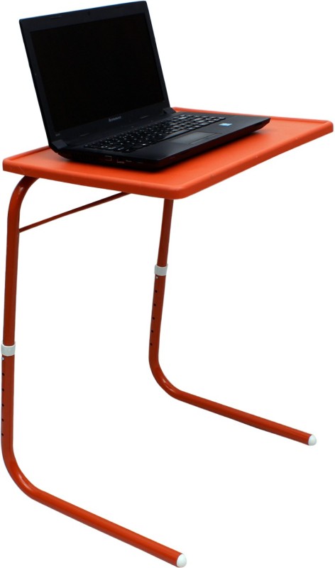 RVOLD Orange Plastic Portable Laptop Table(Finish Color