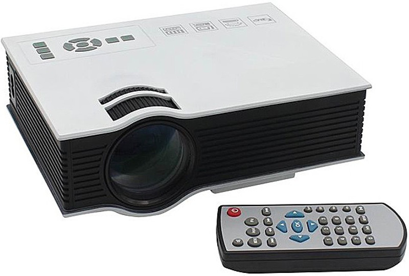 Teratonic UC40 800 lm LED Corded Portable Projector(White)