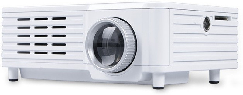 MDI GP8 100 lm LED Corded Mobiles Portable Projector(White)