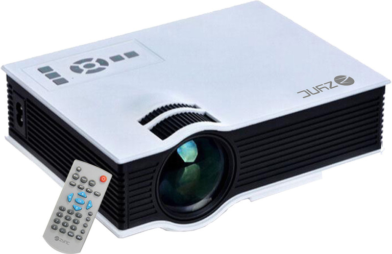 Zync P100 Plus 800 lm LED Corded Portable Projector(White) RS.5999 (39.00% Off) - Flipkart