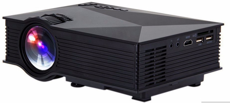 Unic UC 46,WIFI 1200 lm LED Corded Portable Projector(Black) RS.5299 (42.00% Off) - Flipkart