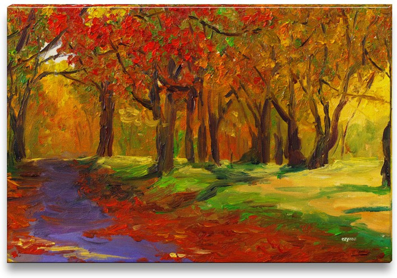 Maple In Autumn Canvas Art 10 Inch X 15 Inch Buy Online In