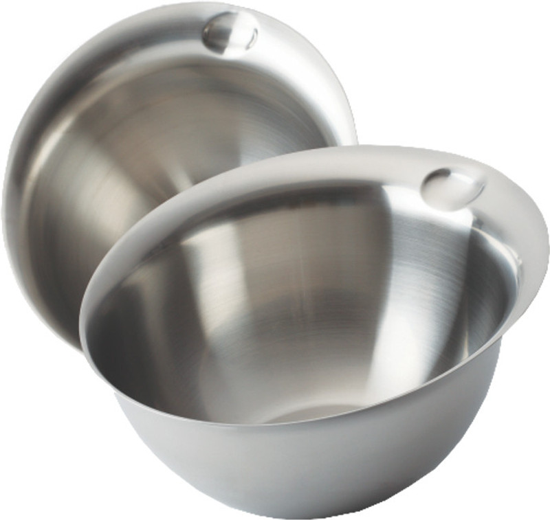Alda Stainless Steel Mixing Bowl Set NA Pan 0 cm diameter(Stainless Steel, Induction Bottom)