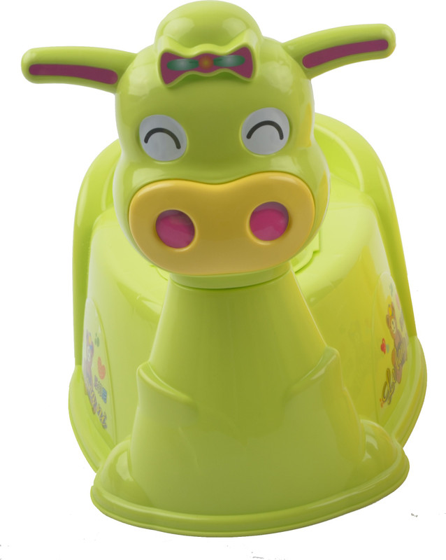 Lilsta Cow Shaped Closestool Potty Seat(Green)