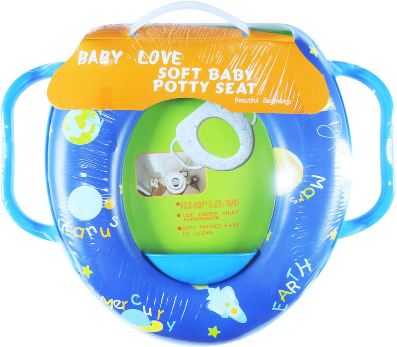 Ole Baby Soft Baby Universe Earth Prints With Side Handle Potty Seat(Multicolor)