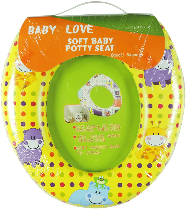 Ole Baby Soft Baby Hippo Polka Prints Potty Seat(Multicolor)