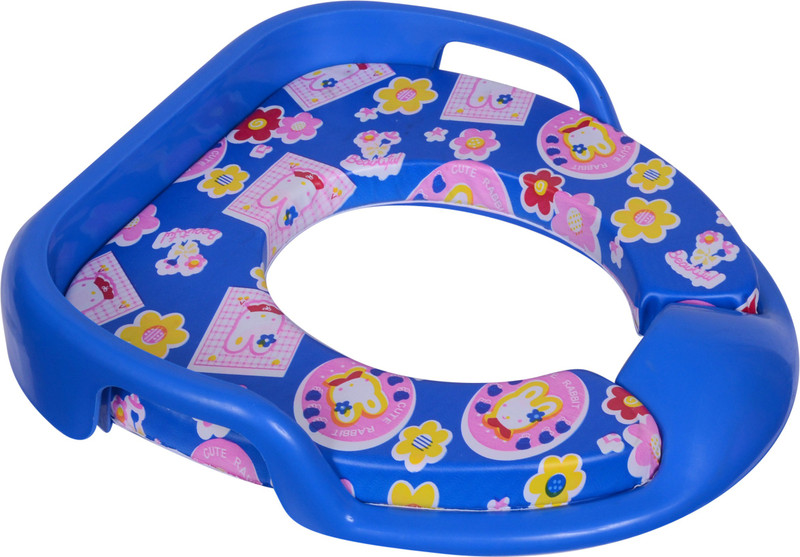 Mum Mee Cushioned with Handle Potty Seat(Blue)