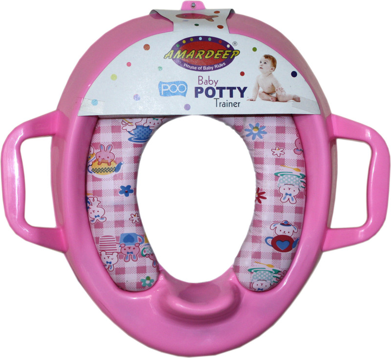 Amardeep Potty Trainer Seat Potty Seat(Pink)
