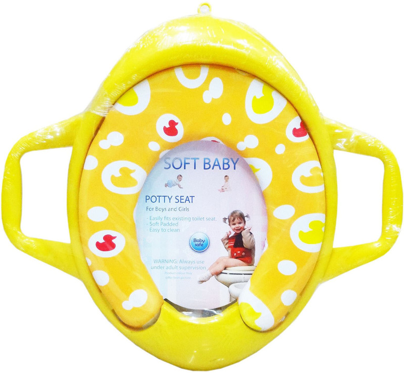 Ole Baby Little Ducks Soft Baby Potty Seat(Yellow)