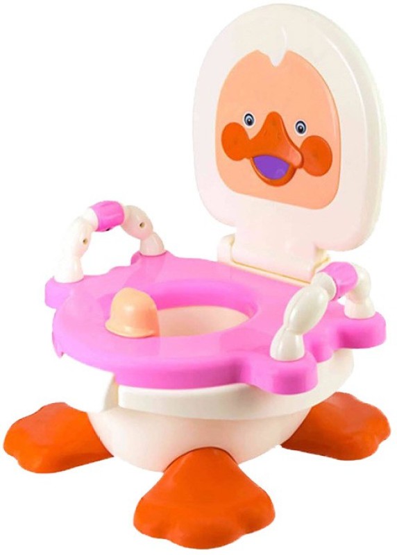 Kiddies Express GJ Panda Duck Baby Traning Potty Seat(Multicolor)