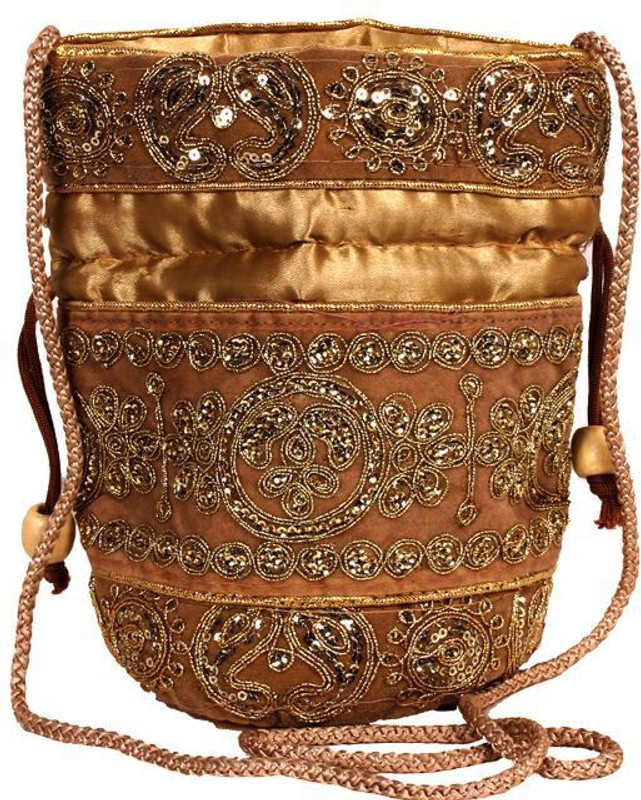 Purpledip Festive Potli(Gold)