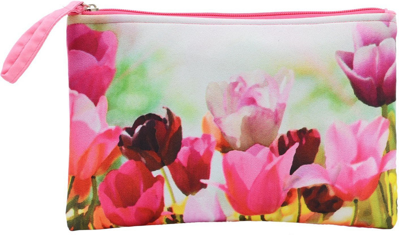 Bagaholics Multipurpose Cosmetic Makeup Multi utility Pouch Travel Toiletry Kit Pouch(Multicolor)