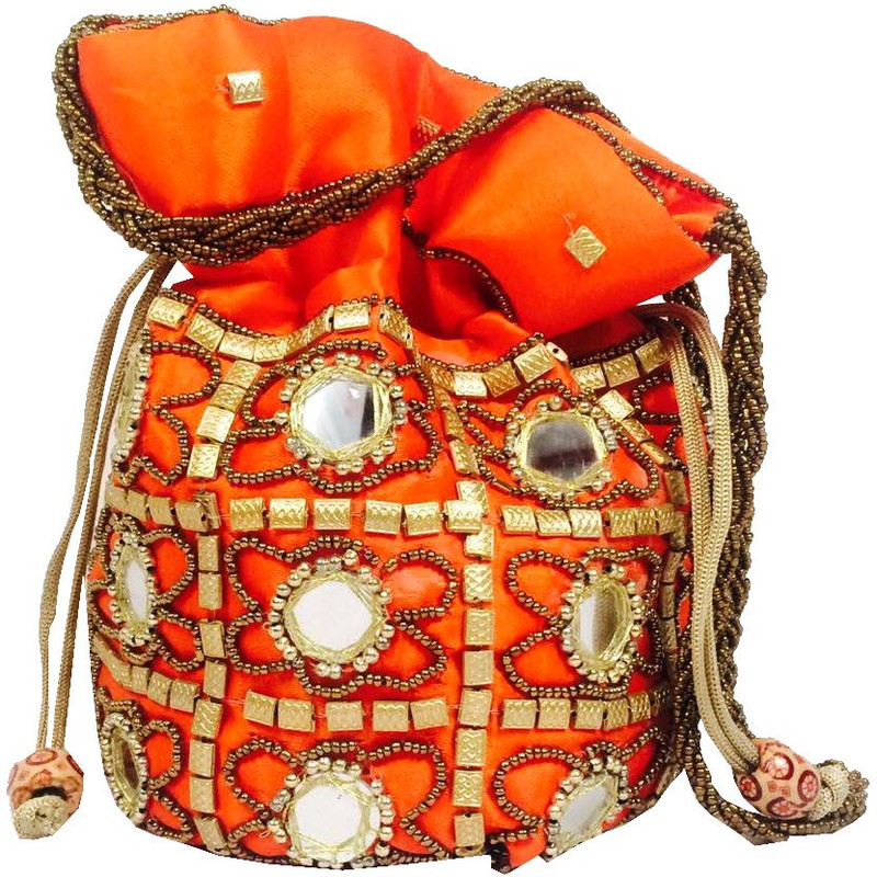 Kalakari kkb01 Potli(Orange)