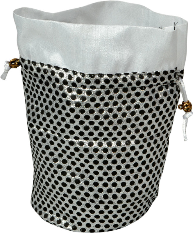 Angelfish Brocade Potali Cosmetic Bag(Black) Angelfish Brocade Potali Cosmetic Bag(Black)