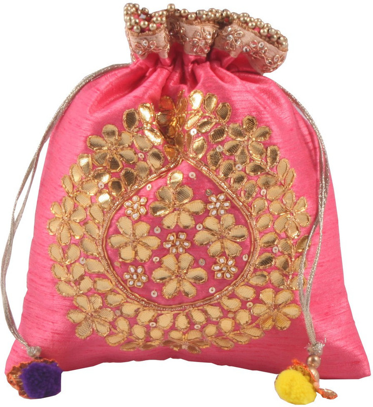 Soulful Threads GSBT0502 Potli(Pink)