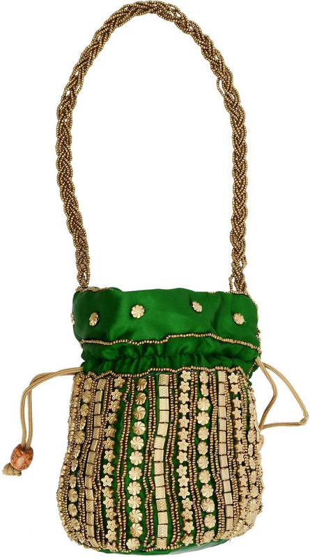 Goldeno GNC0107 Potli(Green)
