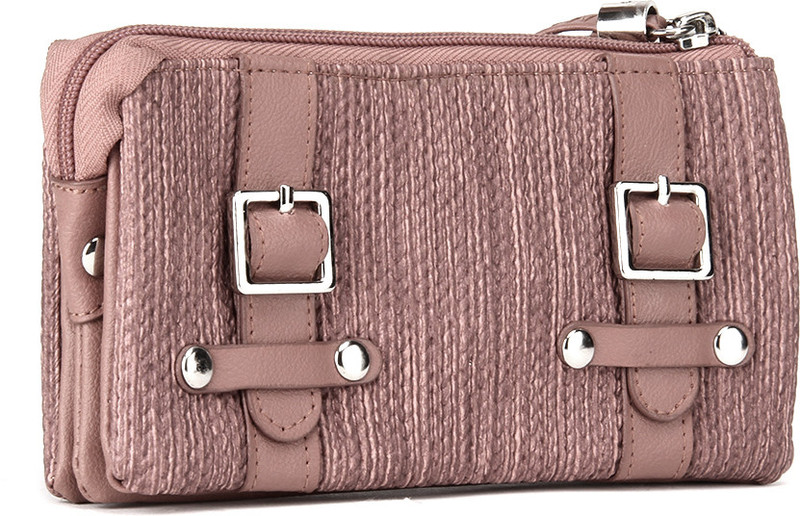 Baggit MP Lallu Jhuti Wristlet(Pink)