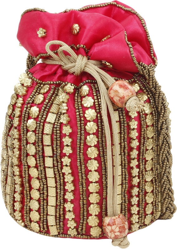Style Villaz SVZ22-Pink Potli(Pink)