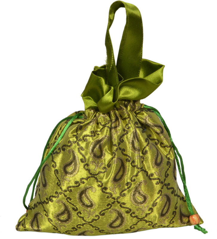 Angelfish Silk Potali Cosmetic Bag(Multicolor) Angelfish Silk Potali Cosmetic Bag(Multicolor)