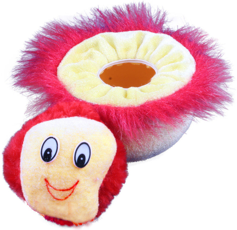 Ole Baby Furry Friend Pop Out Powder Puff(Yellow)